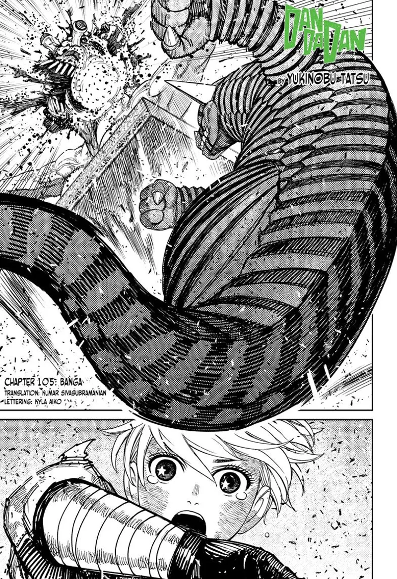 Ms. Banga wears the Kaiju suit, the God of the Sumerians, and encourages the soldiers to fight. She then gives the suit to Vamola and warps her to earth.
